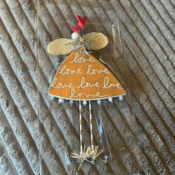 Department 56 Sandra Magsamen Artful Angels 👼❤️ Angel Ornament Wall Hanging - Picture 8 of 12